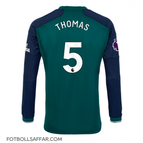 Arsenal Thomas Partey #5 Tredjeställ 2023-24 Långärmad